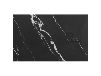 Sprchová vanička Magnum CARRARA BLACK 80x100