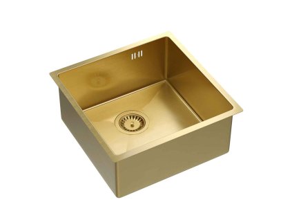 Oceľové umývadlo ANTHONY 50 GOLD