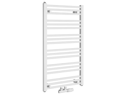 ALBRECHT vykurovacie teleso 600x930 mm, stredové pripojenie, biela