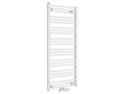 ALBRECHT vykurovacie teleso 600x1250 mm, stredové pripojenie, biela