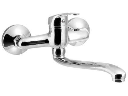 AQUALINE 35 nástenná batéria, rozteč 150mm, výtokové ramienko 220mm, chróm