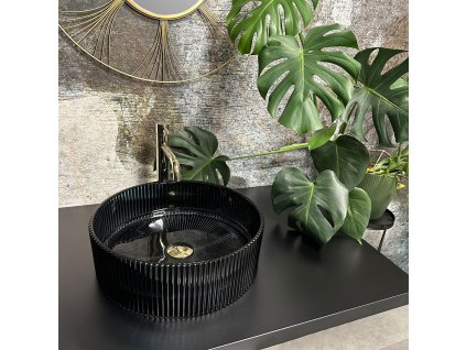 Umývadlo na dosku Rea Ingrid Black