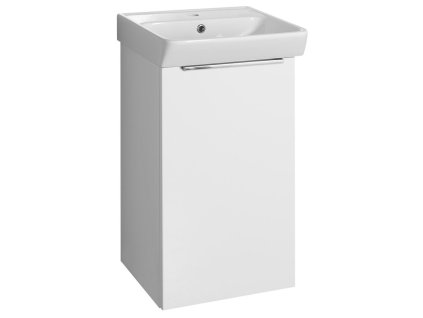 NEON skrinka s keramickým umývadlom 45x41,5 cm, biela