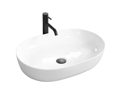 Keramické umývadlo na dosku CLEO - Biele