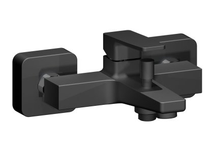 TURSI nástenná vaňová batéria, čierná matná