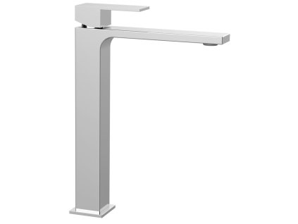 CUBEMIX stojánkova umývadlová batéria bez výpuste, vysoká, chróm