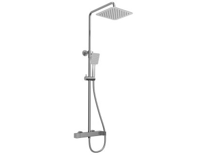 CUBEMIX sprchový stĺp s pákovou batériou, chróm