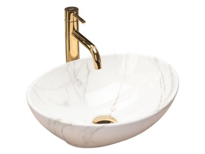 Umývadlo na dosku REA SOFIA Aiax - mramor