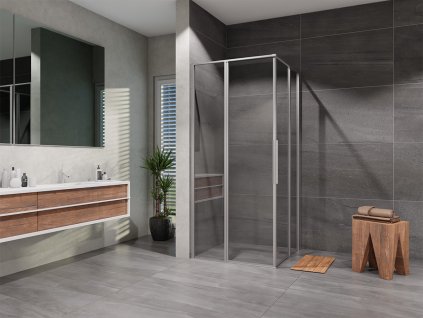 2016 sprchovy kut lusso slim stvorec otvaraci 90x90 cm cire sklo