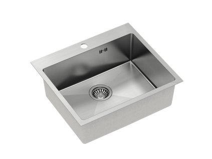 Oceľové umývadlo RUSSEL 110 BRUSH NICKEL