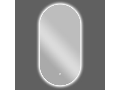 cerano zrcadlo led argento