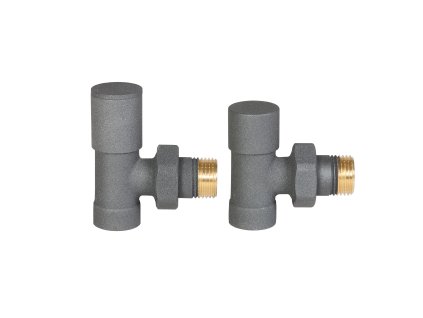 393903 cerano pripojovaci sada radiatorovych ventilu rohova seda matna 1 2