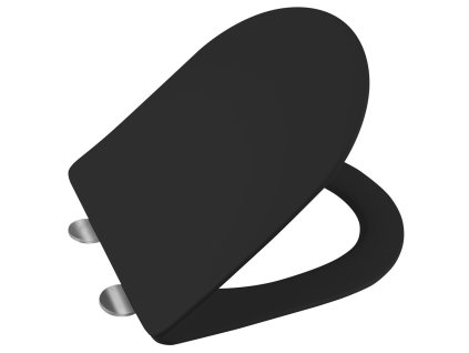 PACO sedátko pre WC kombi, SLIM Soft Close, čierna