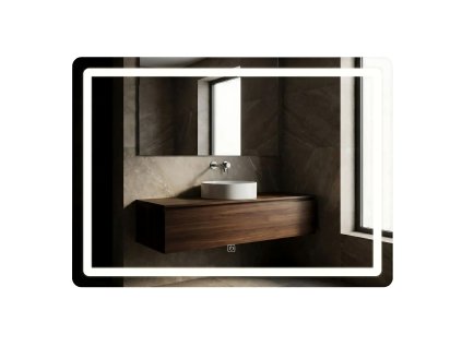 Zrkadlo LED 80x60cm P10407