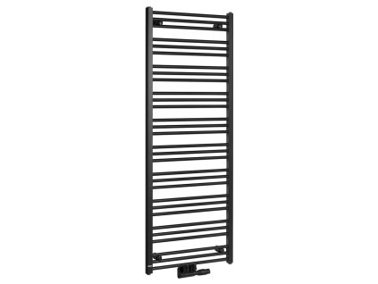 ALBRECHT vykurovacie teleso 600x1¨570 mm, stredové pripojenie, čierna matná