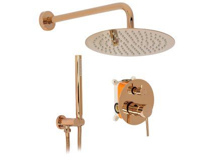 Podomietková sprchová sada Rea Lungo Copper + BOX