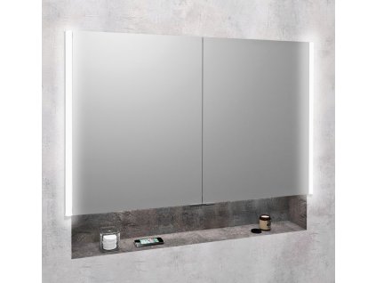 INTEGRA zápustná galérka s LED osvetlením, 105x70cm