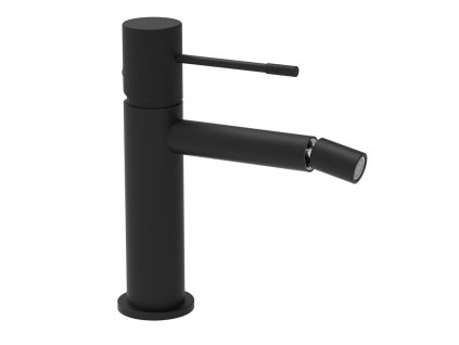 SOLARIS stojánkova bidetová batéria bez výpuste, čierna mat