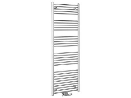 ALYA vykurovacie teleso rovné 600x1785mm, stredové pripojenie, chróm