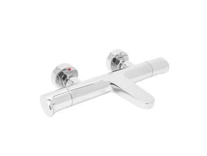 Vaňová batéria SAT DARK bez sprchového setu 150 mm chróm SATBSDA222CR