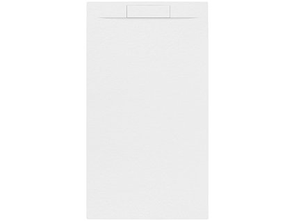 Sprchová vanička obdĺžniková SAT Fusion 140x90 cm liaty mramor Blanco SATFU14090BL