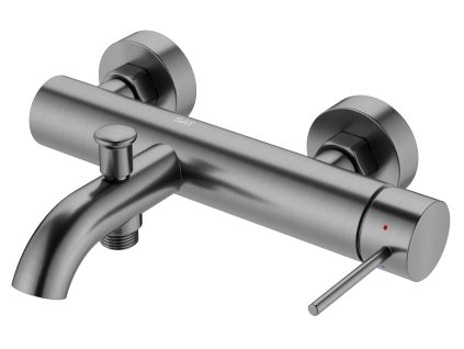 Vaňová batéria SAT Aurum bez sprchového setu 150 mm brúsený gun metal SATBAUR222BGM