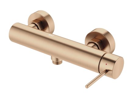 Sprchová batéria SAT Aurum bez sprchového setu 150 mm brúsená rose gold SATBAUR268BRG
