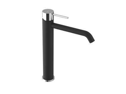 ULTRAMIX stojanková umývadlová batéria bez výpuste, čierná mat/chróm