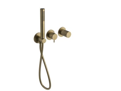 ULTRATAP podom. sprch. batéria, ručná sprcha, 2 výstupy, zlato mat