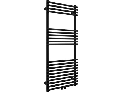 429694 1 cerano koupelnovy radiator luigi stredove pripojeni 50mm 545w cerna matna 1200x500 mm