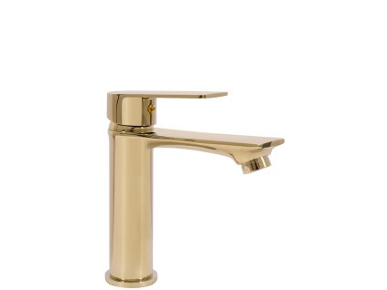 Rea Mayson Gold umývadlový faucet svetlo zlatý nízky