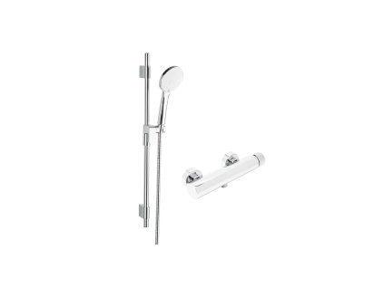 Sprchová batéria SAT Evolution so sprchovacím setom 150 mm chróm SATBSEVO268SET