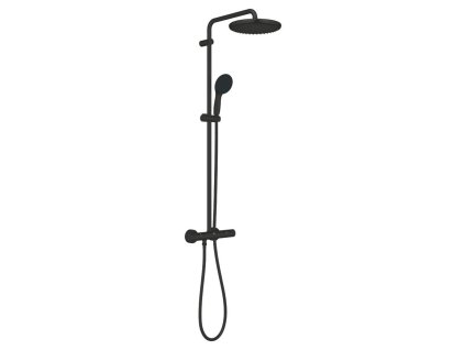 Sprchový systém GROHE Vitalio Start System s termostatickou batériou čierna matná 266772431