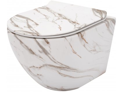 Závesné WC Carlos Slim Lava Mat Mini