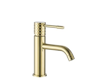 Rea Lungo Diamond umývadlová batéria Gold Low