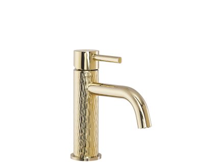 Lungo Art Gold umývadlový faucet svetlo zlatý nízky