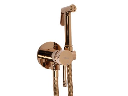 Podomietková bidetová batéria LUNGO LOOP Diamond Copper