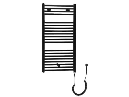 DIRECT-E elektrické vykurovacie teleso, rovné, 450x960 mm, 300 W, čierna