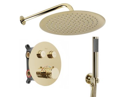 Podomietková sprchová súprava Rea Lungo Diamond Gold+ BOX
