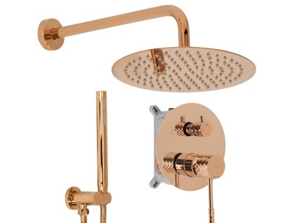 Podomietková sprchová súprava Rea Lungo Diamond Copper + BOX