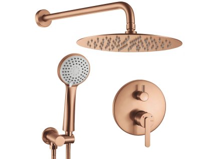 Podomietková sprchová súprava Rea Ontario Brush Copper + BOX