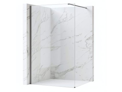 Sprchová zástena Rea Flexi Transparent / Titan 70