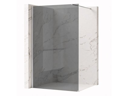 Sprchová zástena Rea Flexi Grey / Chrome 110