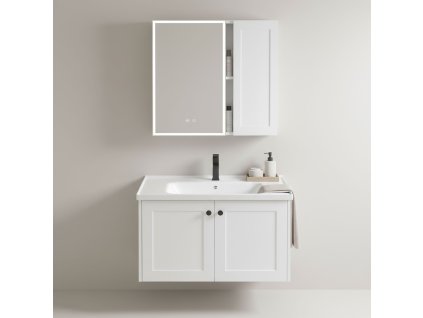 Súprava kúpeľňového nábytku s umývadlom Monti 60cm White