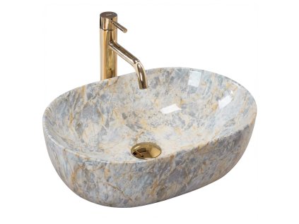 Umývadlo na dosku Amelia Ruststone 48