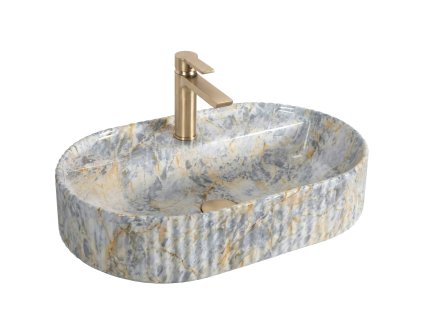 Umývadlo na dosku REA Marcela 60 Ruststone