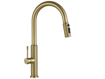 Kuchynská batéria Rea Master Brush Gold