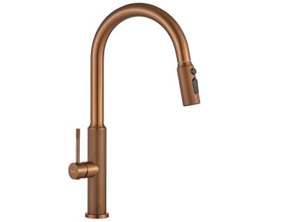 Kuchynská batéria Rea Master Brush Copper