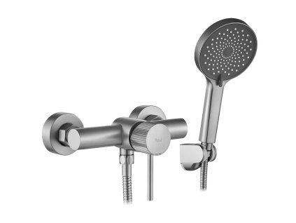 Sprchová batéria REA Lungo Stripe BRUSH NICKEL