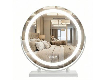 Zrkadlo LED MAKE-UP White 40 cm